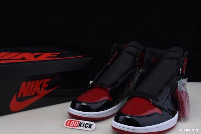 OG Bred Air Patent High Jordan 555088-063 1 0804